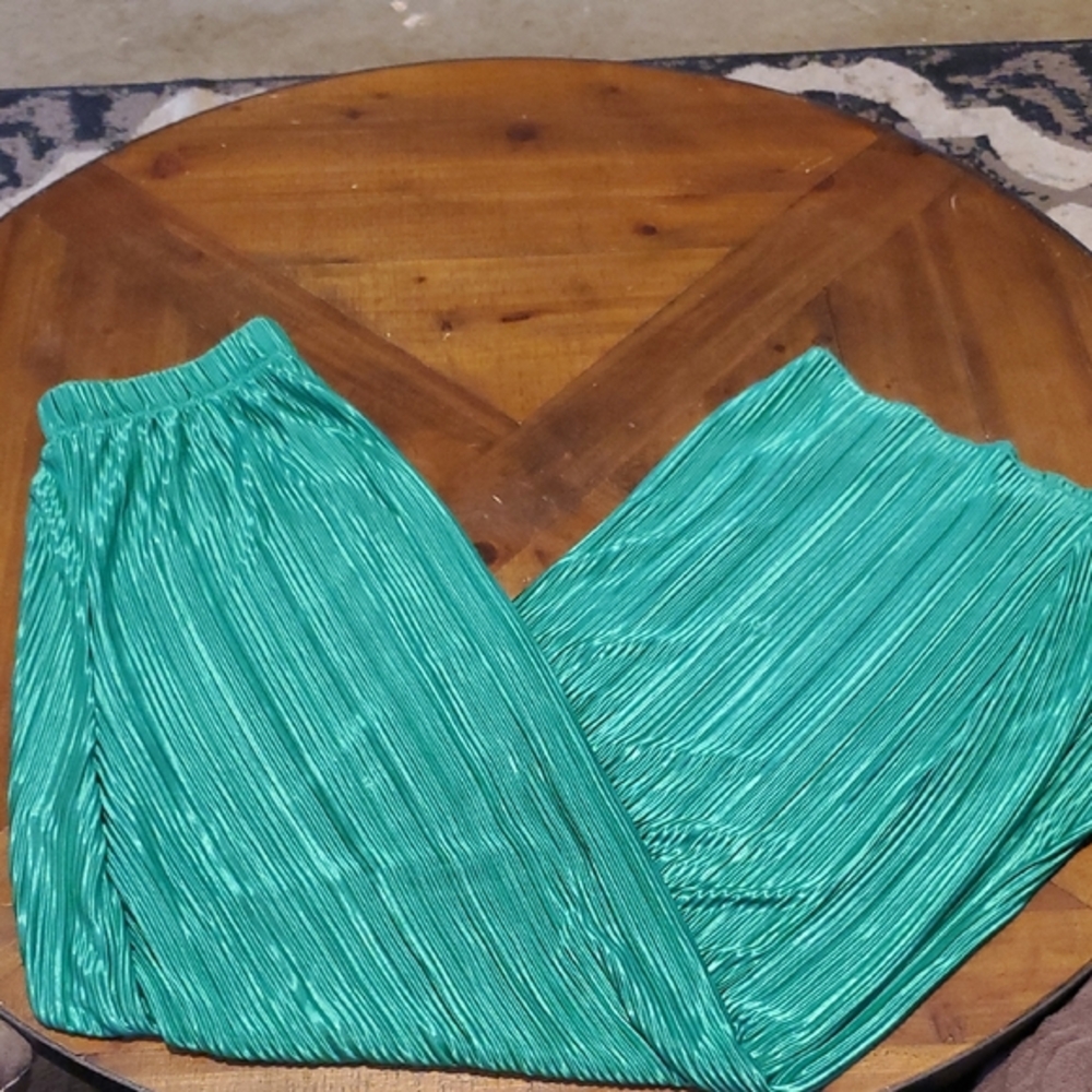 No Boundaries Teal Wide Leg Pants